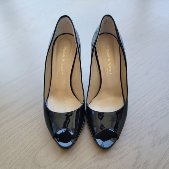 Stephane de Raucourt peep toe heels - Picture 3 of 11
